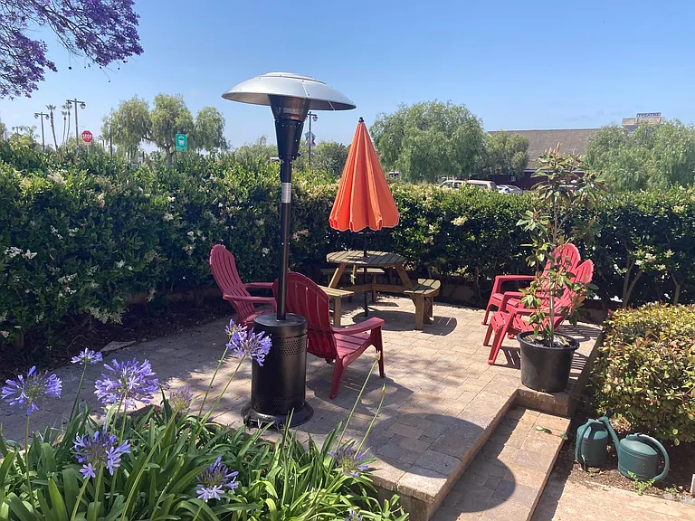 Shared Front Patio