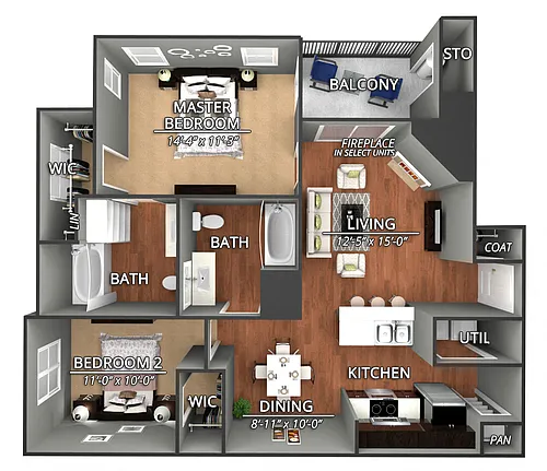 Floor plan B1