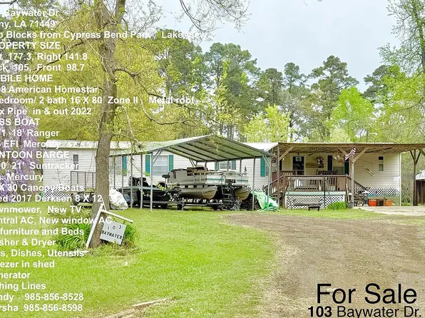 103 Baywater Dr, Many, LA 71449