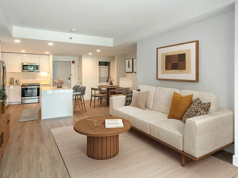 Living Room with Hard Surface Flooring