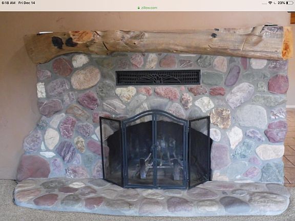 Walk around fireplace 