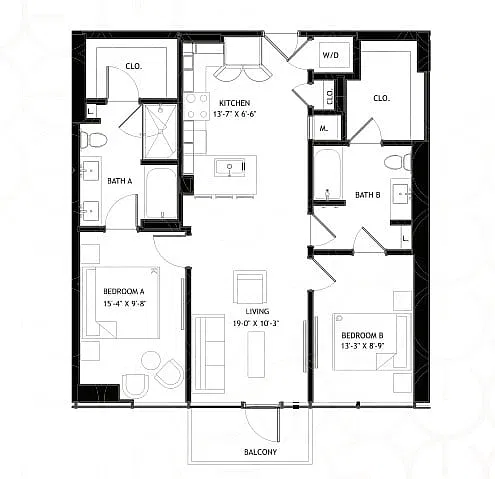 Floor plan B33