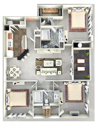 Floor plan COTILLION