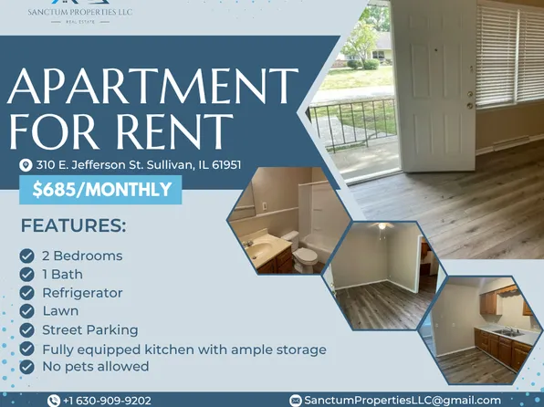 E308 E Jefferson St S #310, Sullivan, IL 61951