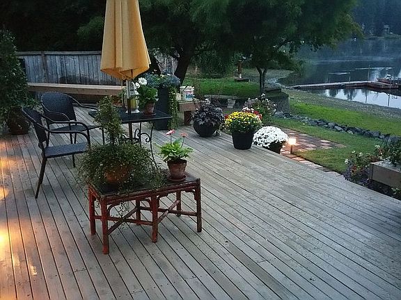 On the deck