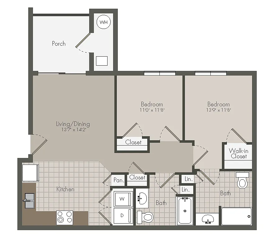 Floor plan B