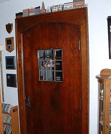Arched front door