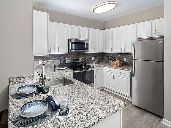 Renovated Kitchen with Stainless Steel Appliances