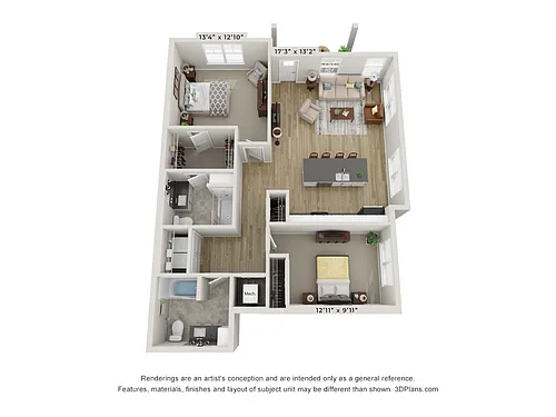 Floor plan Evelyn