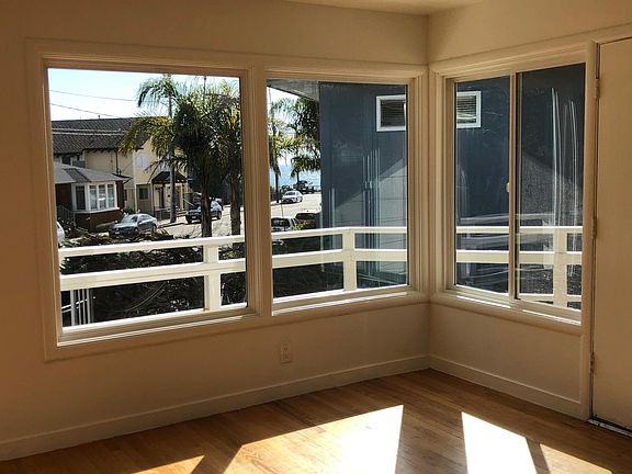 partial ocean views from the front windows