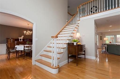 View of Open Foyer, Dining Room & Family Room