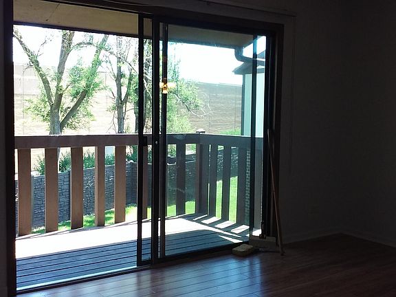 Deck off living room