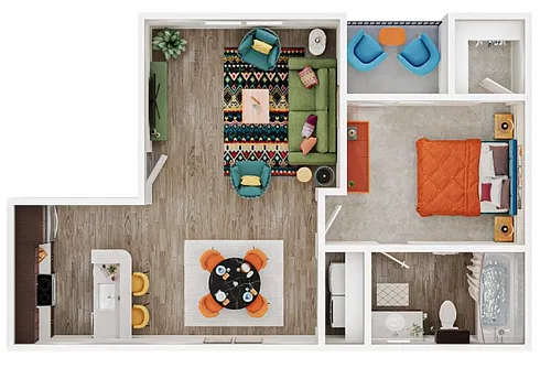 Floor plan A1