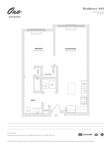 Floor plan Residence A4A
