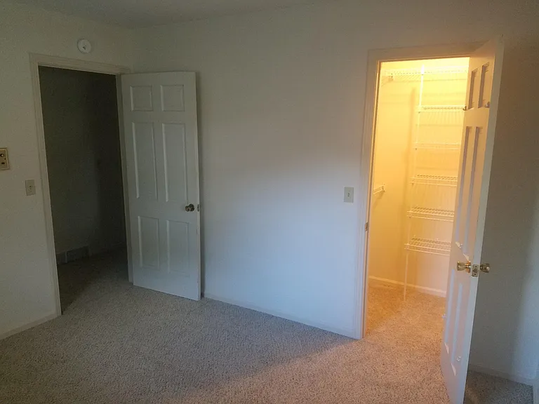 Bedroom 2 with walk-in closet.