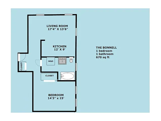 Floor plan BONNELL