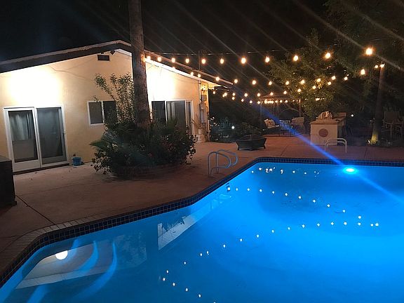 Plenty of outdoor lighting