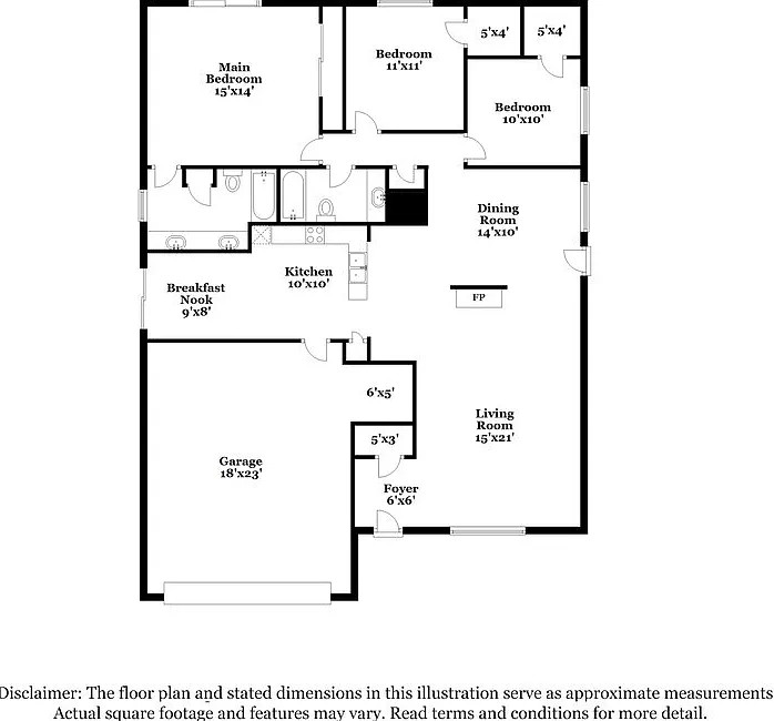 3 bed, 2.0 bath, 1696 sqft, $1,920 — Photo 2