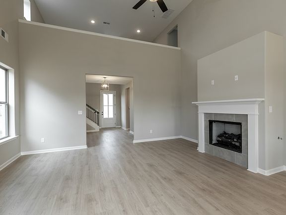 Great room into entry