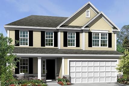 Exterior with stone