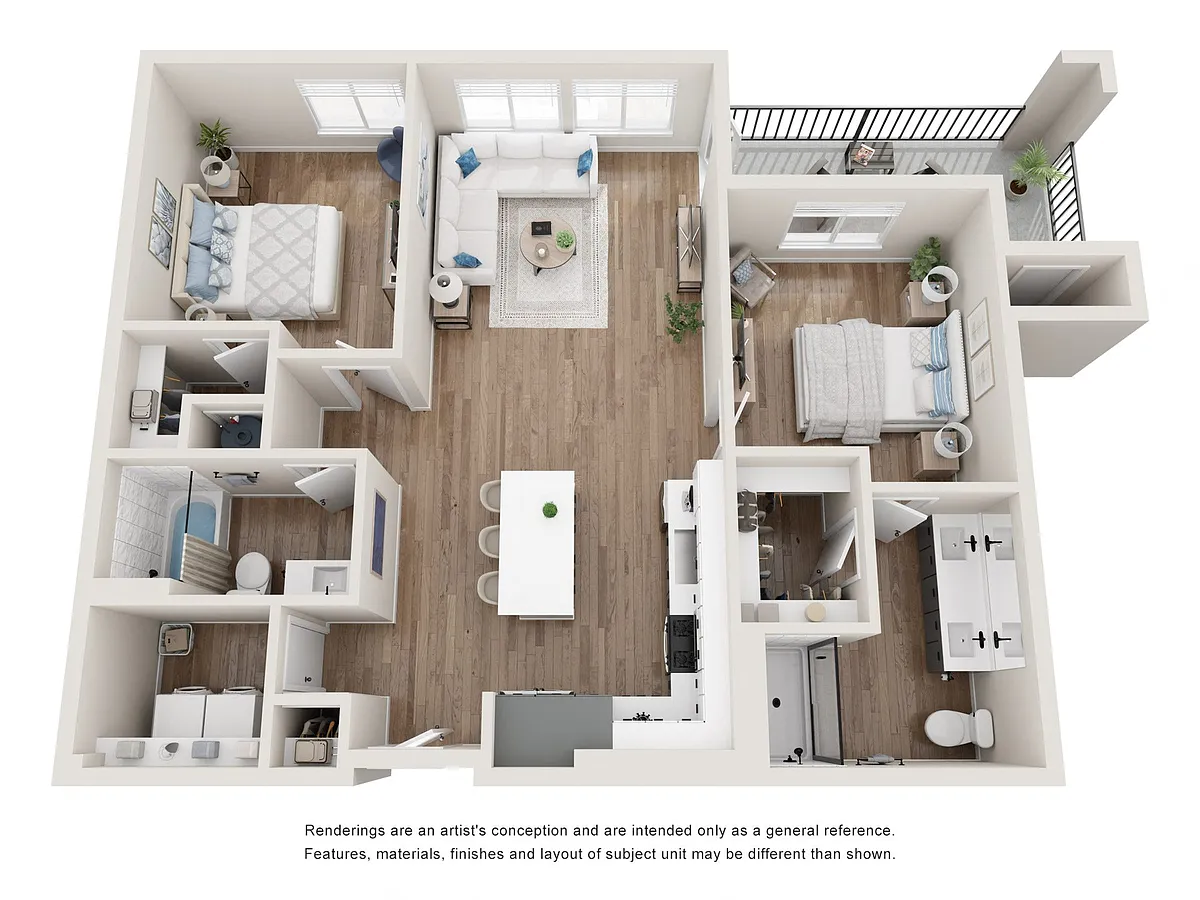 Floor plan B4-HC