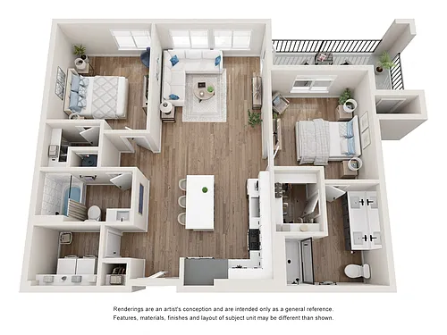 Floor plan B4-HC