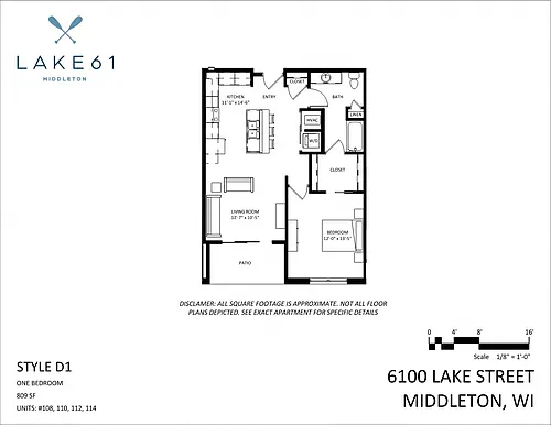 Floor plan Style D1