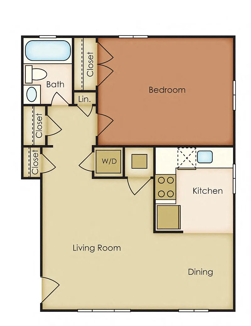 Floor plan The Jefferson