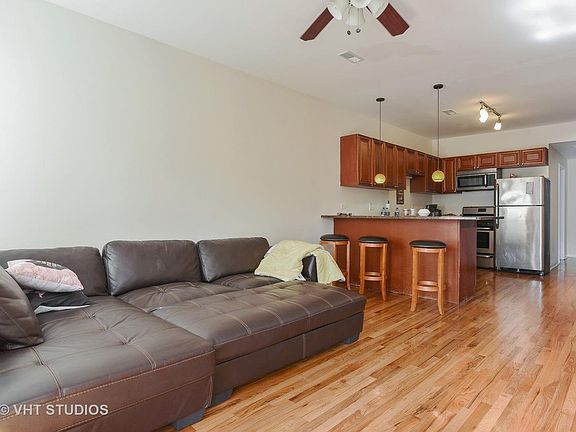 Living Room & Kitchen - Furnished (from sunroom)