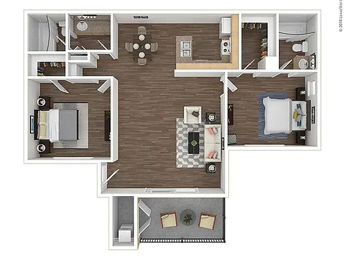 Floor plan B2-950