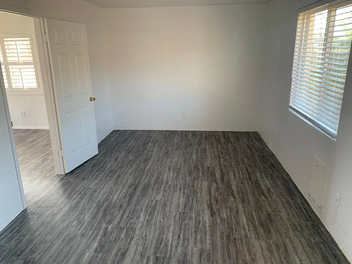 Unfurnished bedroom — apartment 16 at Foothills Villas.