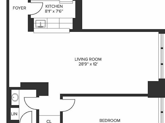 2nd image of 260 W 52nd St APT 8F