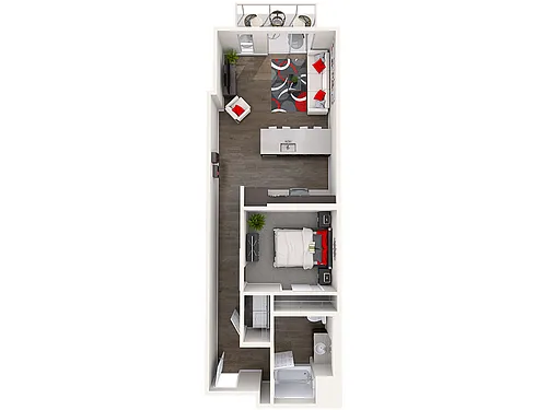 Floor plan A5 (0x1) ADA