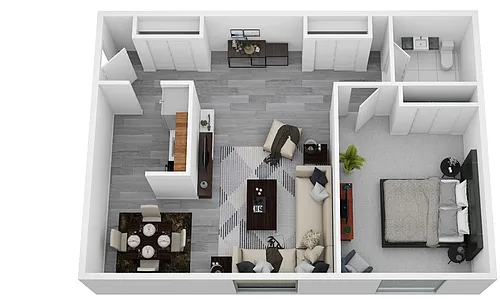 Floor plan 1 Bedroom