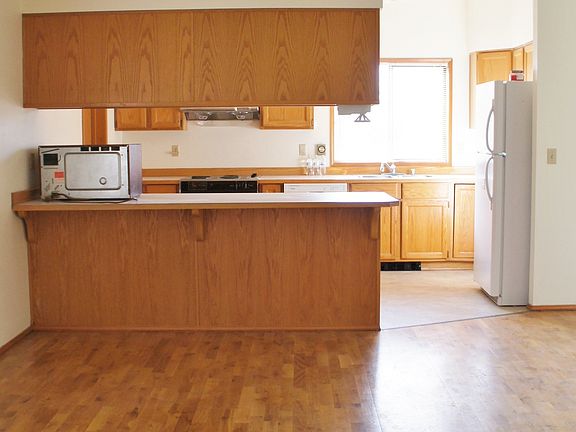 Large kitchen and dining space