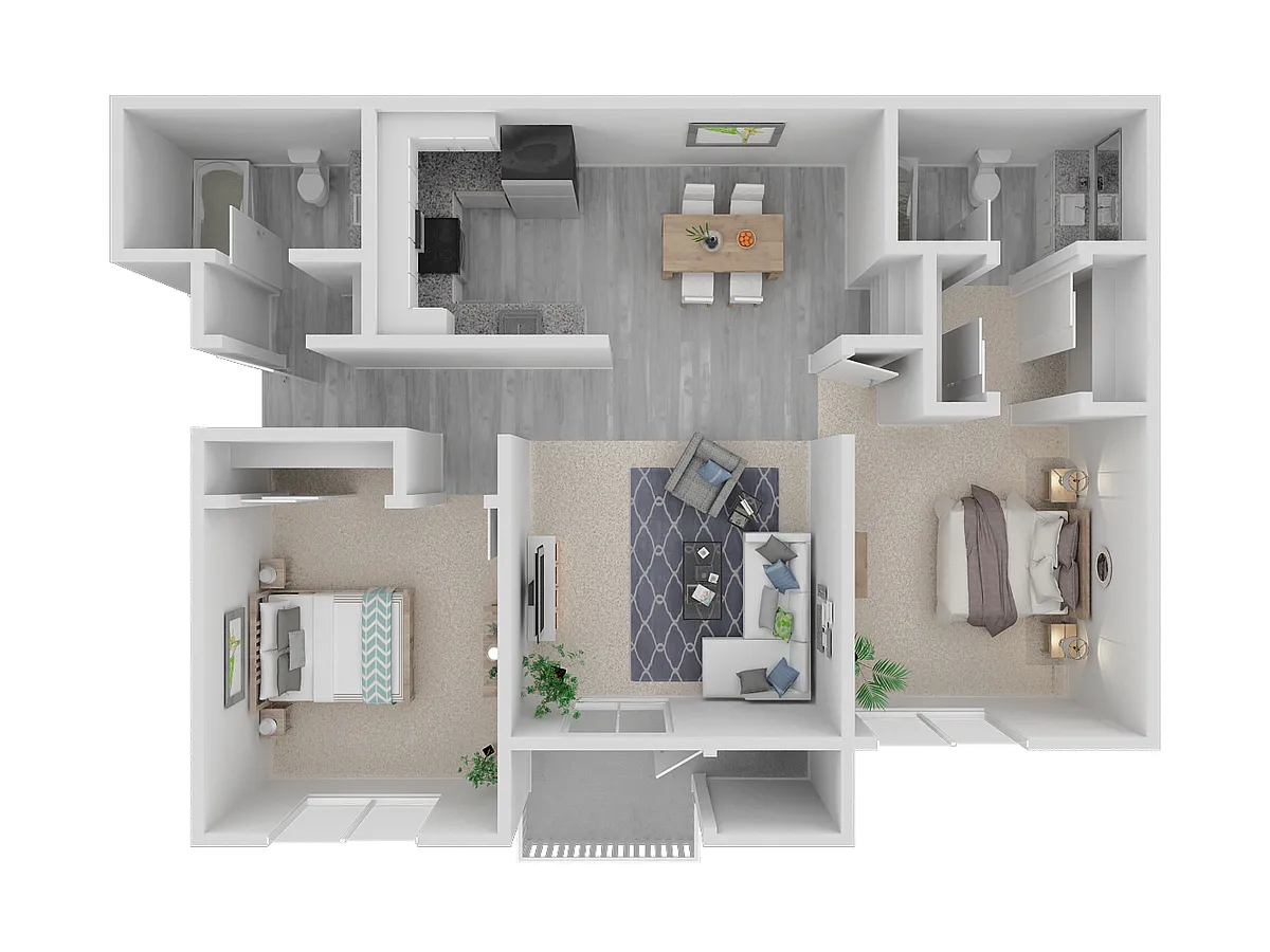 Floor plan The Oak