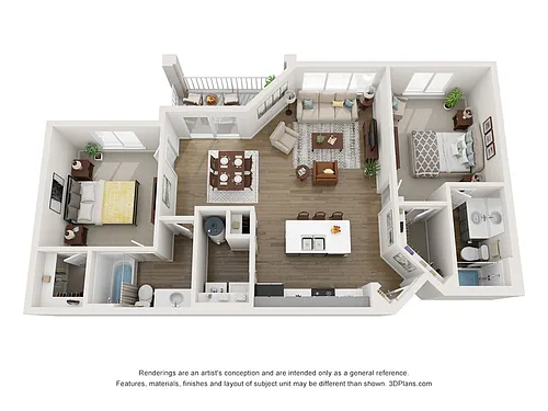Floor plan Captiva