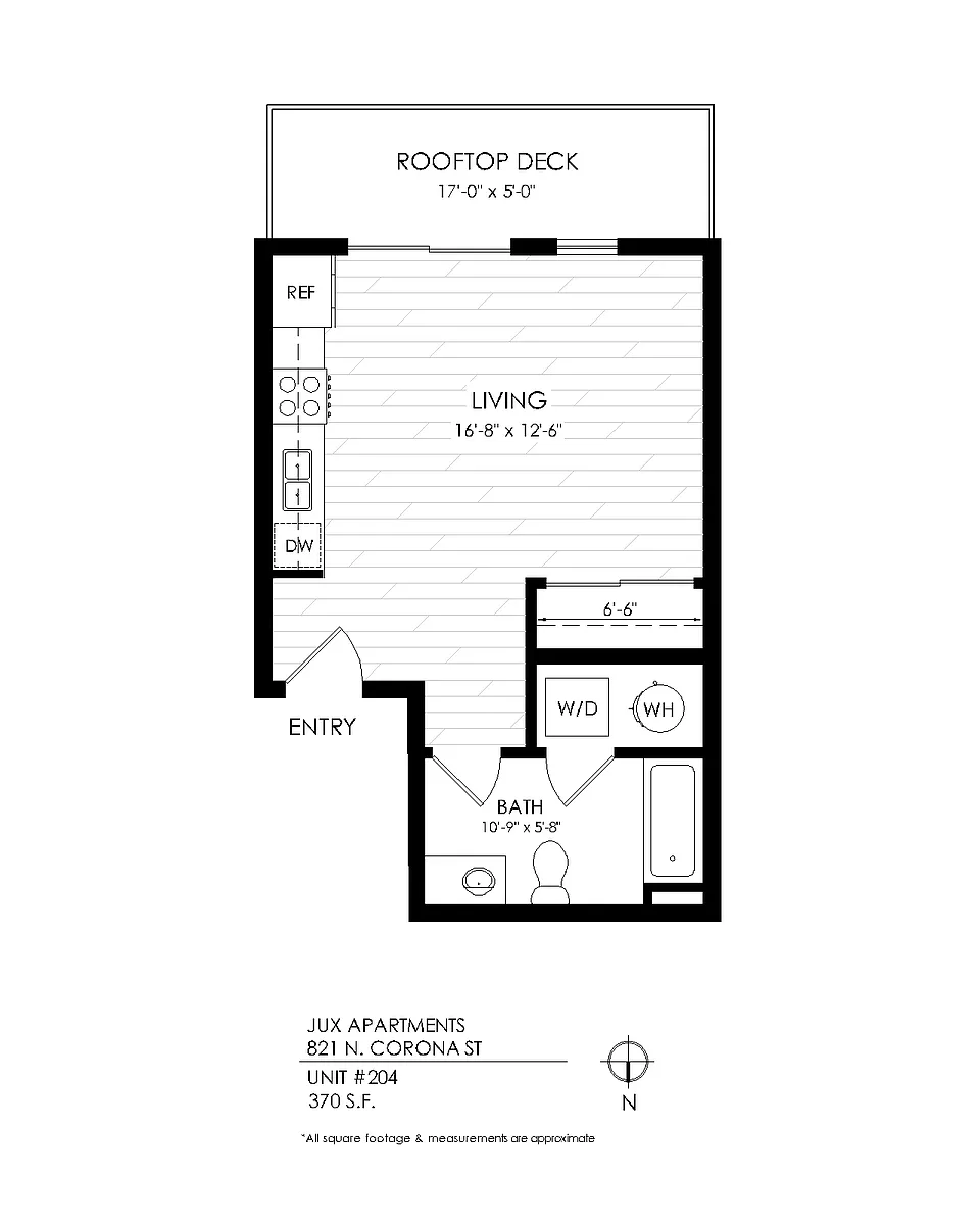 Floor plan Studio