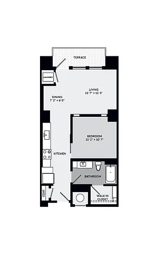 Floor plan The Oak