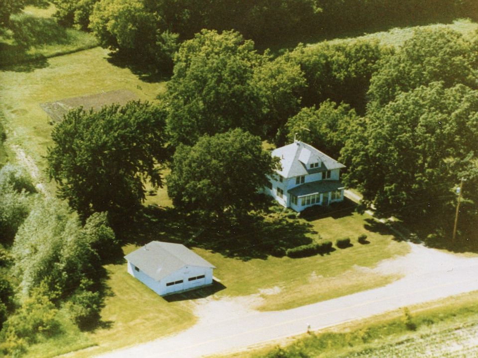 Aerial view of property