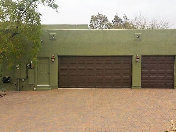 3-car garage facing South