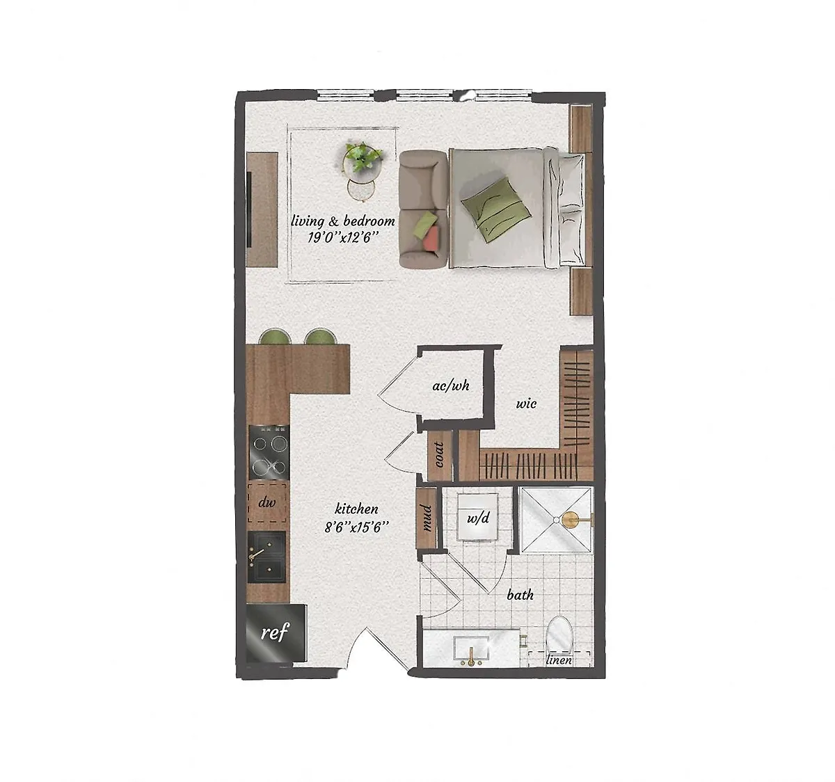 Floor plan S2.A
