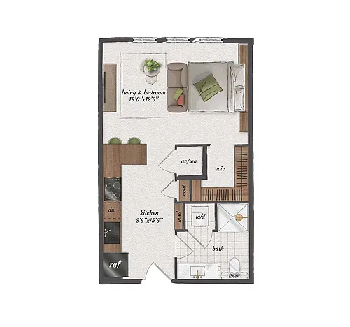 Floor plan S2.A