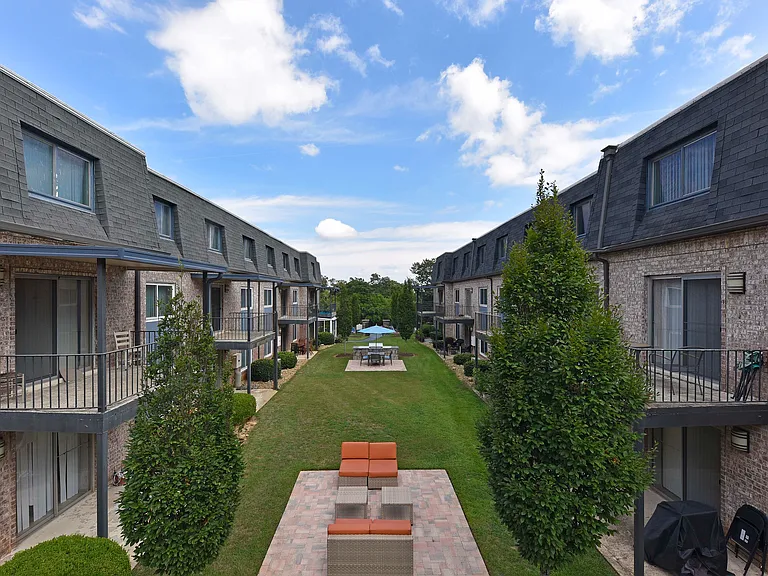 Experience tranquility and contemporary living in this beautifully designed courtyard setting.