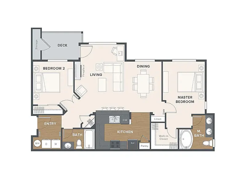 Floor plan Multnomah