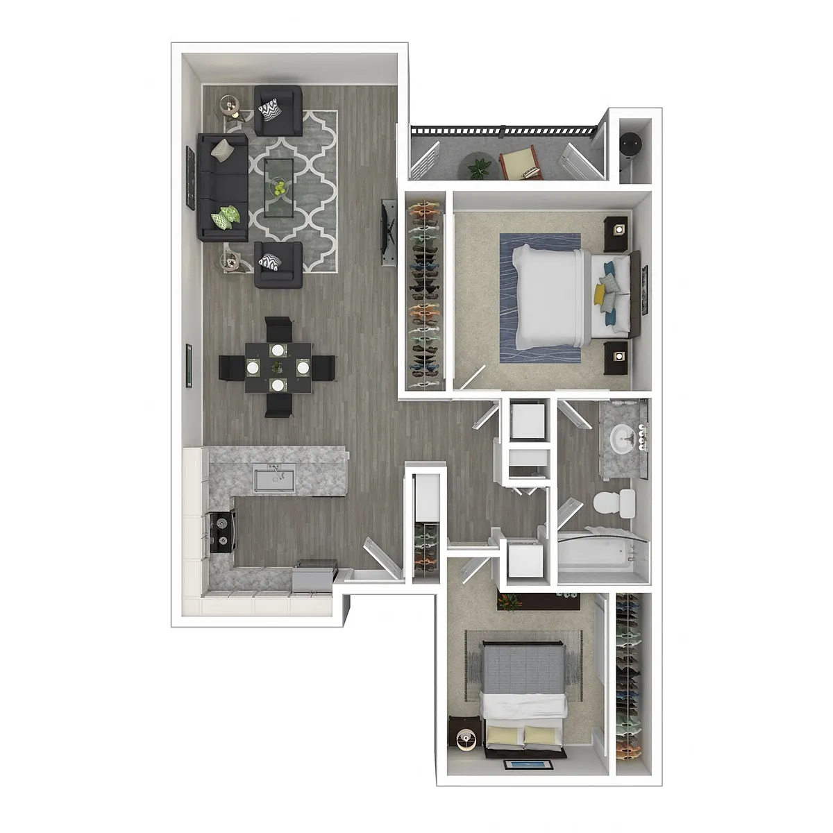 Floor plan Everson