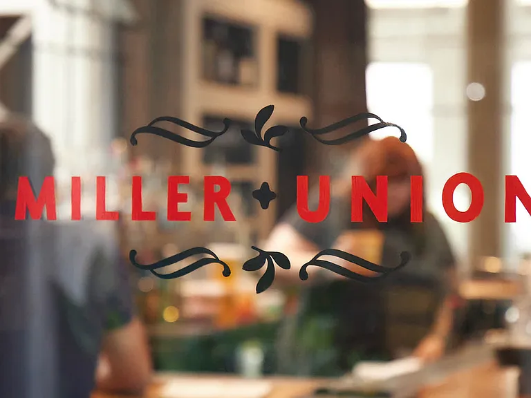 Enjoy a meal at Miller Union.