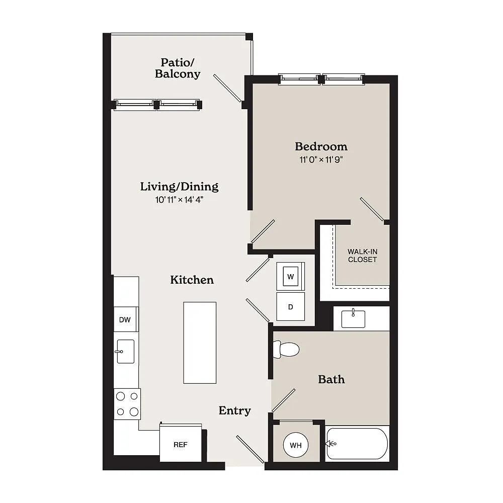 Floor plan A2A