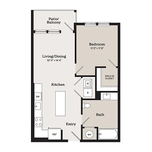 Floor plan A2A
