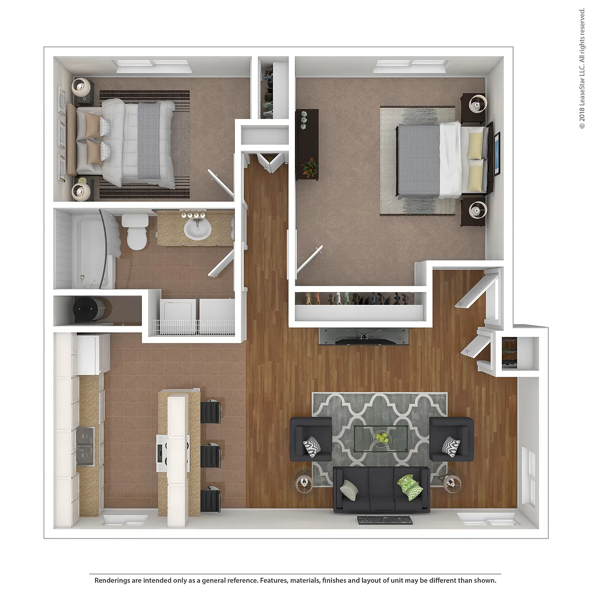 Floor plan Baker